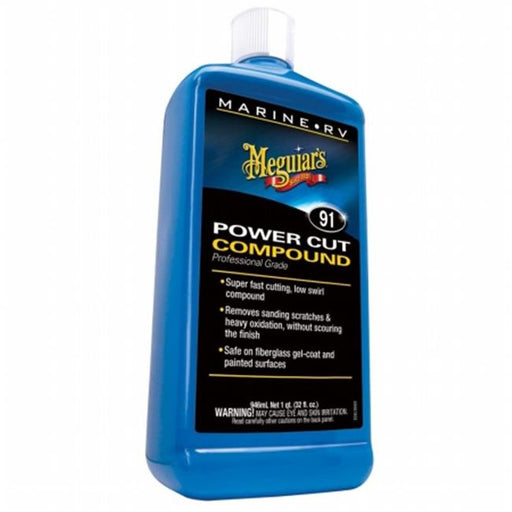 Meguiars M9132 Marine - Rv Pro Grade Power Cut Compound - 32 Oz.