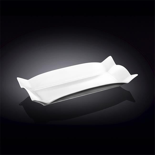 Wilmax 992582 10 x 5 in. Platter&#44; White - Pack of 24