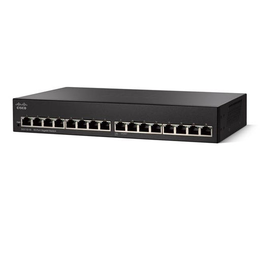 Cisco SF110D-16HP-NA 16-Port 10-100 PoE Desktop Switch