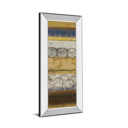 Classy Art 1868MF 18 x 42 in. Mellow II by Allison Pearce Mirror Framed Print Wall Art