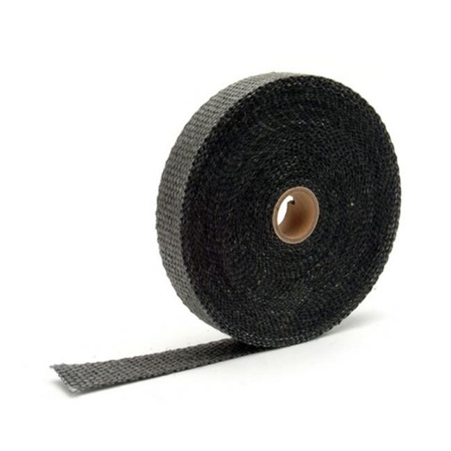 Black Exhaust Wrap&#44; 1 in. x 50 ft.