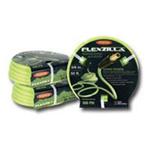 Legacy Manufacturing LEGHFZ3850YW2 Flexzilla 3/8in x 50yd Yellow Air Hose with 1/4 Inch MNPT Ends