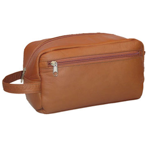 David King &amp; Co 415T Large Shave Kit- Tan
