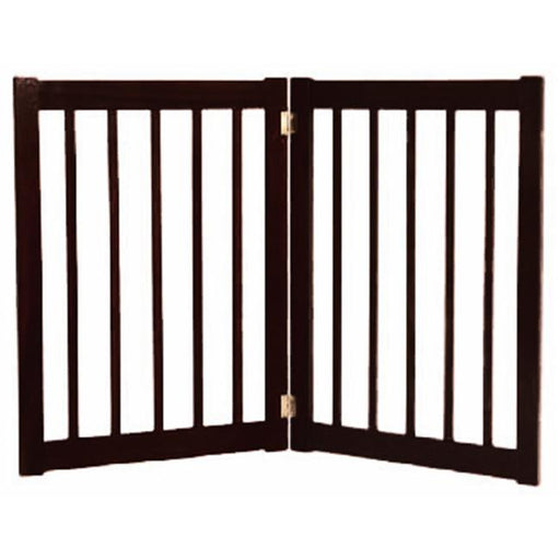Dynamic Accents 42422 - 32 Inch 2 Panel Free Standing EZ Gate - Black