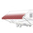 Aleko RVAW10X8BUR25-UNB 10 x 8 ft. Retractable RV or Home Patio Canopy Awning&#44; Burgundy
