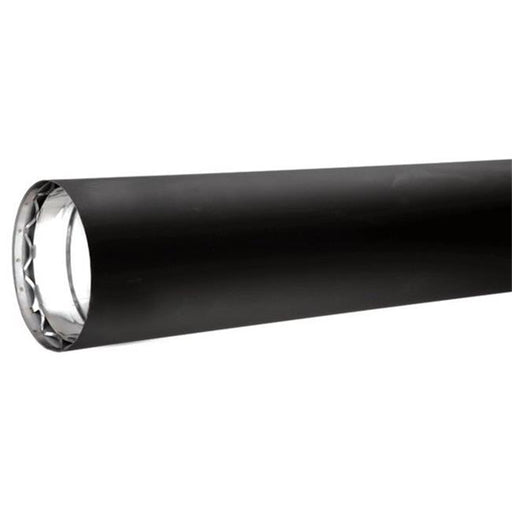 Olympia 3602467 8 x 36 in. Ventis Double-Wall Black Stove Pipe with 430 Inner & Satin Coat Steel Outer