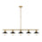 Z Lite 613-5L-FB-MB Casa 5 Bulb Ceiling Light - Matte Black