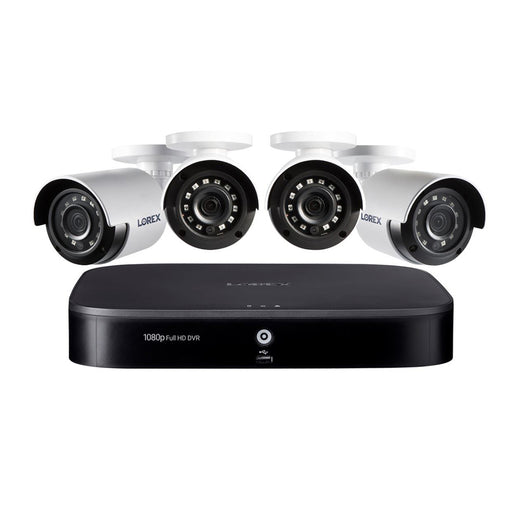 Lorex DP181-42NAE 1080p HD 8-Channel Security System with 4 HD Cameras