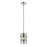 Z-Lite 6010MP-CH Dealey Metropolitan 1 Light Mini Pendant - Chrome&#44; Clear
