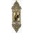 Brass Accents D04-L561G-KNS-609 2.37 in. Antique Brass Lenfant Privacy Set