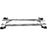 Econoco RCwith4 Collapsible Garment Rack - Square Tubing