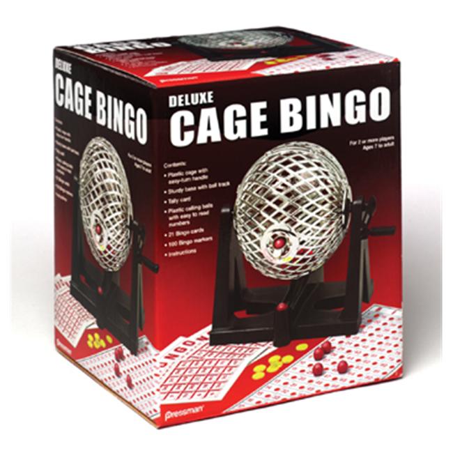 Pressman Toys PRE320706 Economy Plastic Cage Bingo