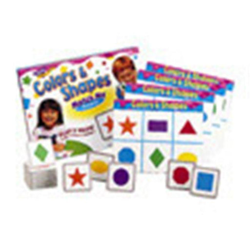 Trend Enterprises T-58103 Match Me Game Colors & Shapes-Ages 3 And Up 1-8 Players