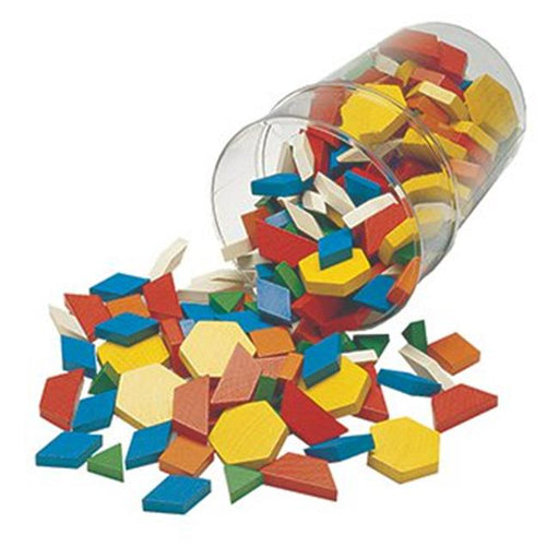 Learning Advantage Ctu7116 Wood Pattern Blocks