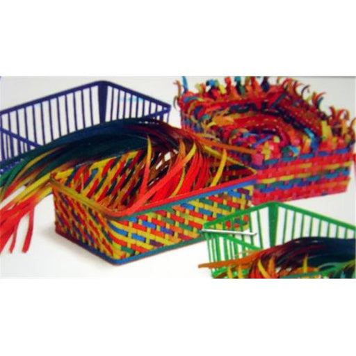 Roylco R-16003 Weaving Baskets 12 Baskets 150 Strp-150 Strips