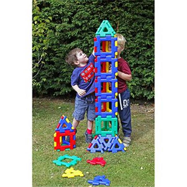 Polydron Py-707000 Giant Polydron Set 40Pk