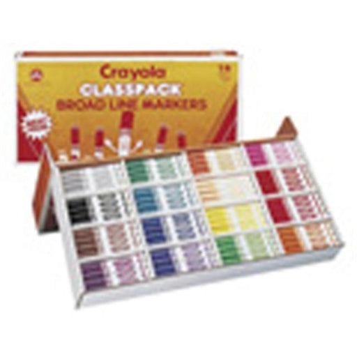 CRAYOLA LLC FORMERLY BINNEY &amp; SMITH BIN8201 CLASSPACK MARKER 16 COLORS 256 CT