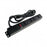 e-dustry  4 Outlet Metal Power Strip&#44; 1 ft. - Black