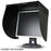 Compushade Monitor Hood&#44; Fits 15-22 in.