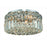 Elegant Lighting 2030F12C-SA 12 Dia. x 5.5 H in. Maxim Collection Flush Mount - Spectra Swarovski&#44; Chrome Finish