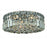 Elegant Lighting 2030F14C-SA 14 Dia. x 5.5 H in. Maxim Collection Flush Mount - Spectra Swarovski&#44; Chrome Finish