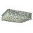 Elegant Lighting 2032F16C-RC 16 L x 16 W x 5.5 H in. Maxim Collection Flush Mount - Royal Cut&#44; Chrome Finish