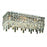 Elegant Lighting 2035F16C-RC 16 L x 8 W x 7 H in. Maxim Collection Flush Mount - Royal Cut&#44; Chrome Finish
