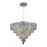 Elegant Lighting 2037D26C-SS 26 W x 20 H in. Maxim Collection Hanging Fixture - Swarovski Elements&#44; Chrome Finish