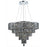 Elegant Lighting 2037D26C-SS-SS 26 W x 20 H in. Maxim Collection Hanging Fixture - Swarovski Elements&#44; Chrome Finish