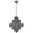 Elegant Lighting 2039D20C-SS-SS 20 W x 21 H in. Maxim Collection Hanging Fixture - Swarovski Elements&#44; Chrome Finish