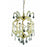 Elegant Lighting 2800D15G-RC 15.5 Dia. x 23 H in. Maria Theresa Collection Hanging Fixture - Royal Cut&#44; Gold Finish