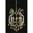 Elegant Lighting 2800D15GT-GT-RC 15.5 W x 23 H in. Maria Theresa Collection Hanging Fixture - Royal Cut&#44; Golden Teak Finish