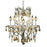 Elegant Lighting 2801D20C-GT-RC 20 W x 25 H in. Maria Theresa Collection Hanging Fixture - Royal Cut&#44; Chrome Finish