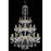 Elegant Lighting 7810G45BE-SS 45 Dia. x 62 H in. Alexandria Collection Large Hanging Fixture - Blue Finish&#44; Swarovski Elements