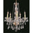Elegant Lighting 7955D21G-RC 21 Dia. x 26 H in. Verona Collection Hanging Fixture - Gold Finish&#44; Royal Cut