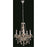 Elegant Lighting 7955D21GT-GT-SS 21 Dia. x 26 H in. Verona Collection Hanging Fixture - Golden Teak Finish&#44; Swarovski Elements