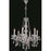 Elegant Lighting 7956D24C-SS 24 Dia. x 28 H in. Verona Collection Hanging Fixture - Chrome Finish&#44; Swarovski Elements