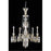 Elegant Lighting 8906D24GT-GT-EC 24 Dia. x 26 H in. Majestic Collection Hanging Fixture - Golden Teak Finish&#44; Elegant Cut