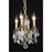 Elegant Lighting 9104D10FG-RC 10 Dia. x 10 H in. Lillie Collection Hanging Fixture - French Gold Finish&#44; Royal Cut