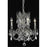 Elegant Lighting 9204D17PW-EC 17 Dia. x 21 H in. Rosalia Collection Hanging Fixture - Pewter Finish&#44; Elegant Cut