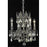 Elegant Lighting 9204D17PW-GT-RC 17 Dia. x 21 H in. Rosalia Collection Hanging Fixture - Pewter Finish&#44; Royal Cut