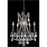 Elegant Lighting 9205D18DB-GT-RC 18 Dia. x 19 H in. Rosalia Collection Hanging Fixture - Dark Bronze Finish&#44; Royal Cut