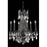 Elegant Lighting 9206D23DB-RC 23 Dia. x 26 H in. Rosalia Collection Hanging Fixture - Dark Bronze Finish&#44; Royal Cut