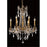 Elegant Lighting 9206D23FG-EC 23 Dia. x 26 H in. Rosalia Collection Hanging Fixture - French Gold Finish&#44; Elegant Cut