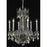 Elegant Lighting 9206D23PW-GT-RC 23 Dia. x 26 H in. Rosalia Collection Hanging Fixture - Pewter Finish&#44; Royal Cut