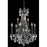 Elegant Lighting 9209D23DB-EC 23 Dia. x 31 H in. Rosalia Collection Hanging Fixture - Dark Bronze Finish&#44; Elegant Cut