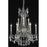 Elegant Lighting 9209D23PW-EC 23 Dia. x 31 H in. Rosalia Collection Hanging Fixture - Pewter Finish&#44; Elegant Cut