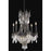 Elegant Lighting 9309D22DB-SS 22 Dia. x 34 H in. Esperanza Hanging Fixture&#44; Swarovski Elements - Dark Bronze