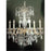 Elegant Lighting 9706D23FG-SS 23 Dia. x 26 H in. Athena Hanging Fixture&#44; Swarovski Elements - French Gold
