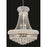 Elegant Lighting 1800D20C-SS 20 D x 26 in. Primo Collection Hanging Fixture - Swarovski Elements&#44; Chrome